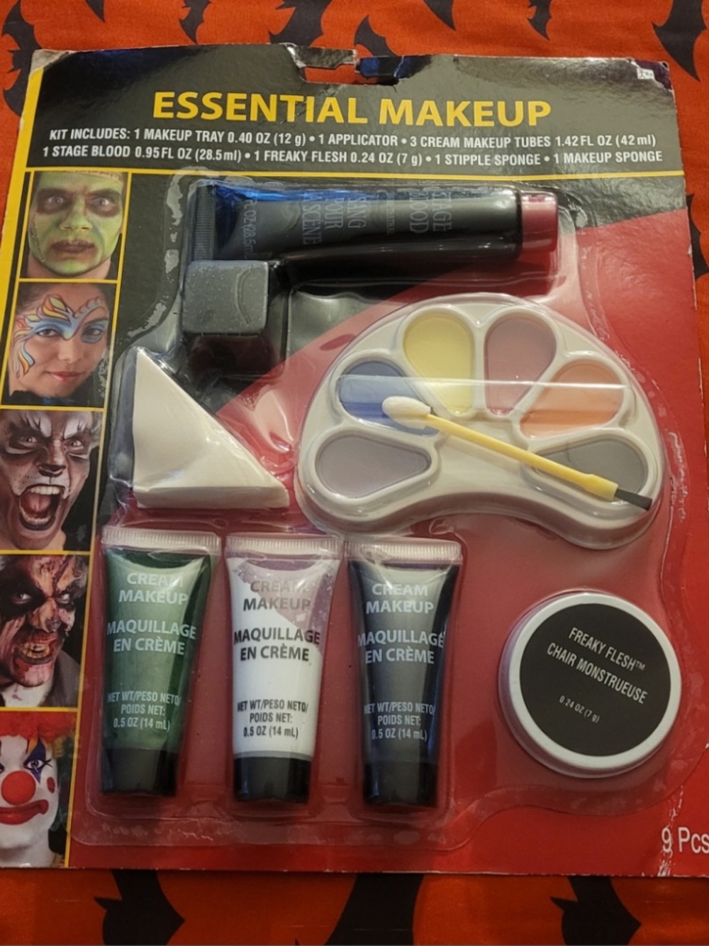 Essential Makeup Cream Face Paint Kit - Multi-Color